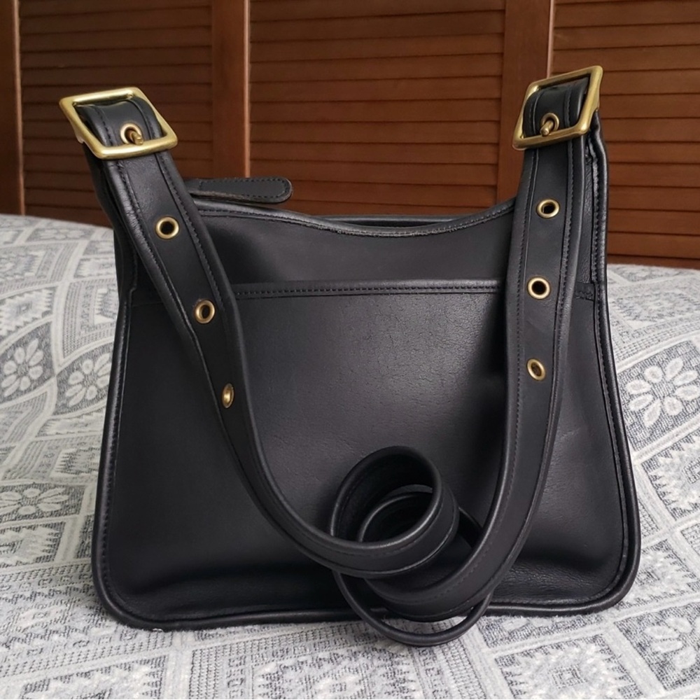 Coach Legacy Zip Vintage Bag 9966 Black
